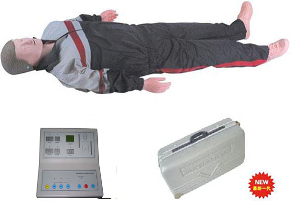 这是一款最常用的急救演练模拟人，假人，模型，橡皮人CPR300型