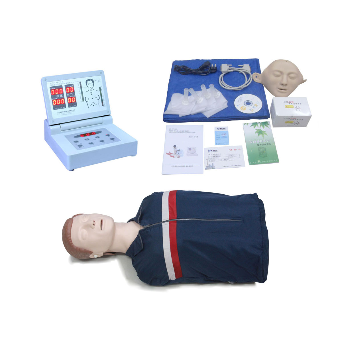 这是一款新开发的心肺复苏人体模具