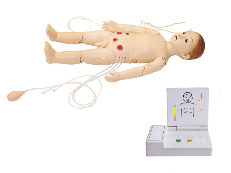 高级一岁儿童综合急救训练模拟人（ACLS高级生命支持、嵌入式系统）.jpg